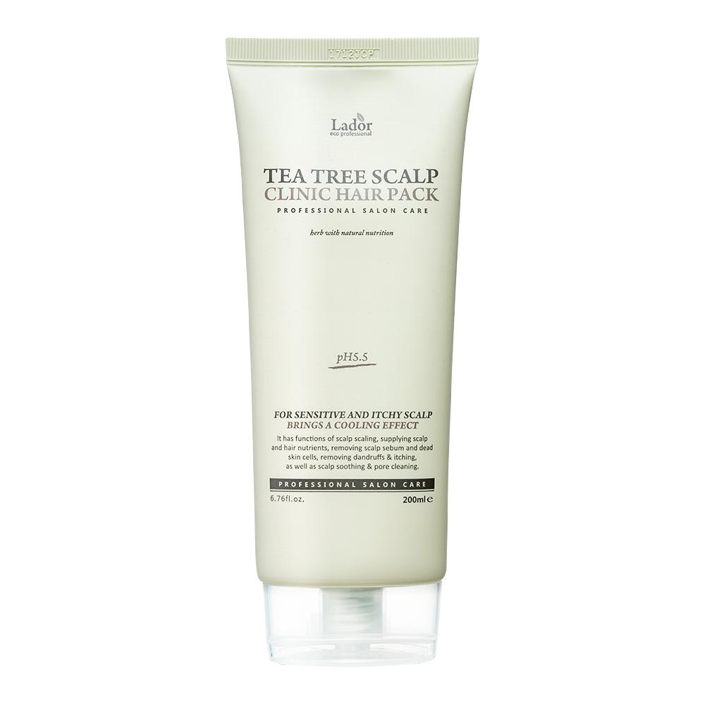 La'dor | Mască pentru scalp anti-mătreață Tea tree Scalp Clinic Hair Pack / Dandruff Scalp Pack, 200 gr