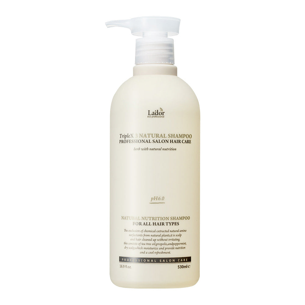 Lador | Șampon cu Proteine de Mătase Și Keratină Triplex 3 Natural Shampoo, 530ml